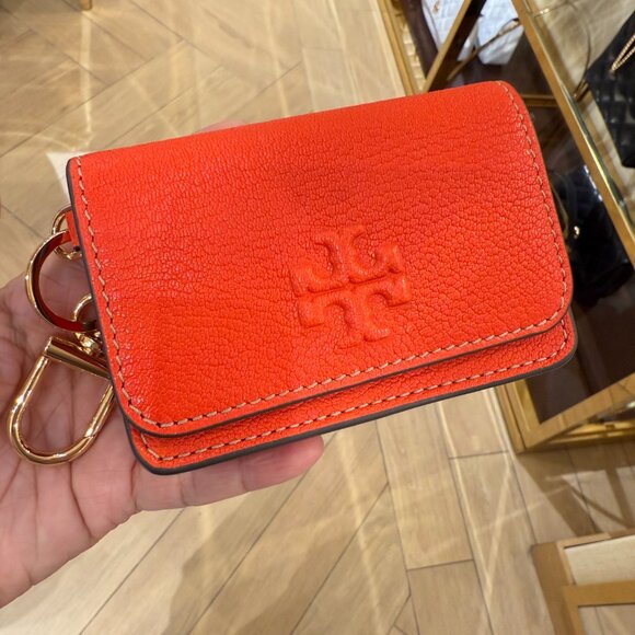 Last 1 ‼️Tory Burch Thea Flap Card Case 159428 - Picture 1 of 10